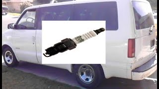 2004 Chevy Astro spark plug replacement