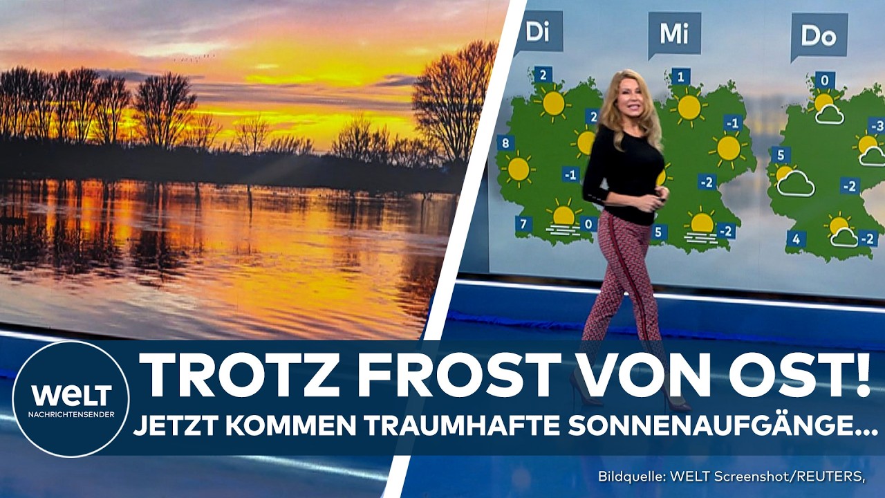 WETTER: Trotz Frost im Osten - Sonne satt die ganze Woche! Traumhafte Sonnenaufgänge angesagt