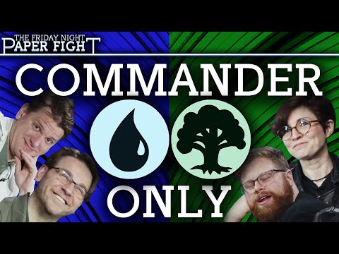 Blue Green Commander Night || Friday Night Paper Fight (Jan 2026)