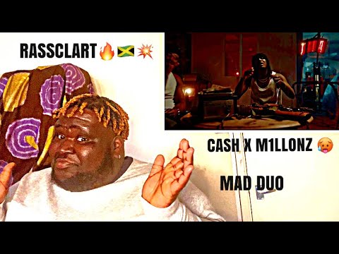 RASSCLART!!!!🇯🇲🥶🥶😨😫🔥| Cashh X M1llionz - Pounds and Dollars | Official Video (REACTION)