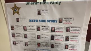 '177 prior felonies' arrests by Flagler County authorities in large meth investigation bust