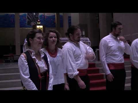 klapa Slavić , Zagreb  :  Ovu večer dohodeći  //  Kolojani , kolojajte ovde