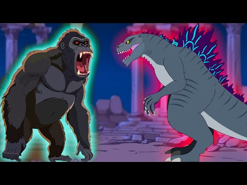 We’re going on a Godzilla hunt vs We’re going on a King Kong hunt -Preschool Songs for Circle Time