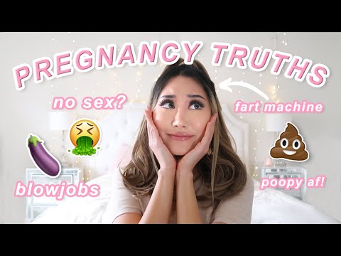 10 things no one told you about first trimester 😱 | blowj*bs, farts, burps