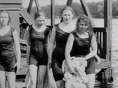 First Ever Women's Diving Competition - Stockholm 1912 Olympics