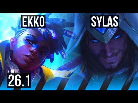 EKKO vs SYLAS (MID) | KR Master | 26.1