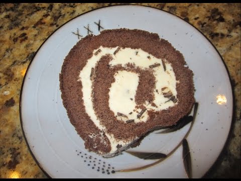 YUMMY GOOD ICE CREAM CAKE ROLL DIY