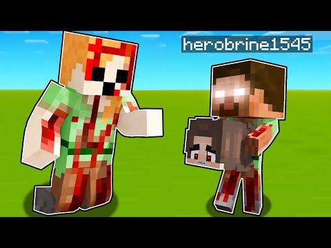 HEROBRİNE1545 OLUP BOBBY'YE YARDIM ETTİM !!👻 - Minecraft