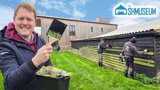 PAINTING THE BARN! I Should Have Listened to Martin…