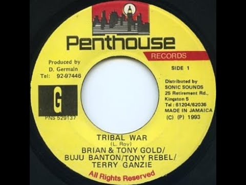Buju Banton, Brian & Tony Gold, Tony Rebel, Terry Ganzie - Tribal War