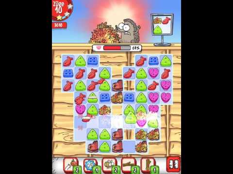 Simons Cat - Crunch Time - Level 140 - No Boosters (by match3news.com)