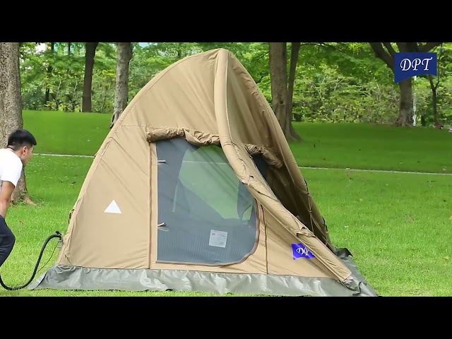 خيمة رحلات هوائية قماش قطني 2.1*2.1*1.85م- حماية عالية من العوامل الجوية، تهوية ممتازة مع حماية من الحشرات، سهلة وسريعة التركيب،ضمان سنتان