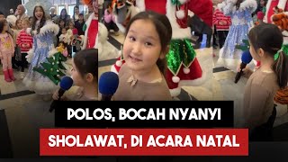 Download lagu Bocah Polos Nyanyikan Sholawat di Acara Natal, Reaksi Hadirin Jadi Sorotan mp3