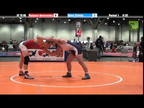 Mens FS FS 70 KG - Vladyslav Dombrovskiy vs. Steve Santos