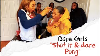 Download lagu Dope Girls Shot it & Dare Pong Game!! mp3