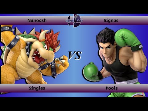 Nanoash (Bowser) vs Signas (Little Mac) - Orbitar 100 - Singles Pools