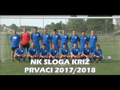 NK Sloga Križ- proslava naslova prvaka i golovi