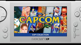 Evercade EXP - Capcom Built-in Games Reveal