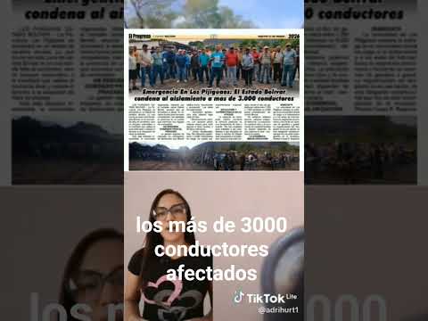 CRISIS DE COMBUSTIBLE EN LA COMUNIDAD DE PIJIGUAOS, BOLIVAR