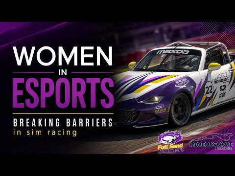 Women in eSports: Breaking Barriers in Sim Racing | iRace ANZ Live #17