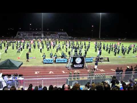 2013-10-05 CRHS Barracuda Marching Band - Falcon Sound Invitational