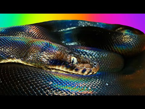 image-Is a rainbow python real?