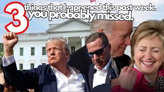 PFL-3 Things about this past week I bet you didn't know - Praying for America - July 22, 2024