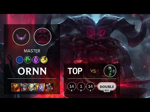 Ornn Top vs Urgot - EUW Master Patch 12.5