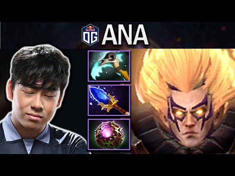 OG.ANA SMURF INVOKER WITH 24 KILLS - DOTA 2 7.29 GAMEPLAY