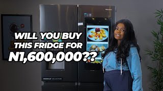 I Bought the Most Expensive Hisense Smart Fridge Ever!