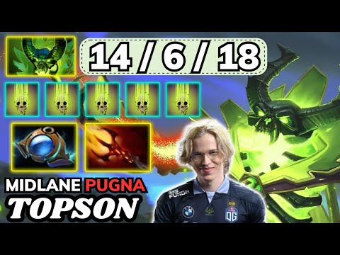 🔥 TOPSON Pugna Midlane 🔥 Master Tier Road To Grandmaster Tier - Dota 2