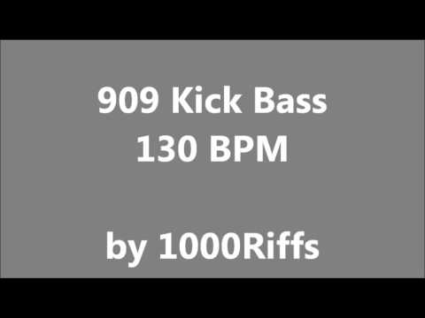 909 Kick Bass Drum : 130 BPM - 30 Minutes