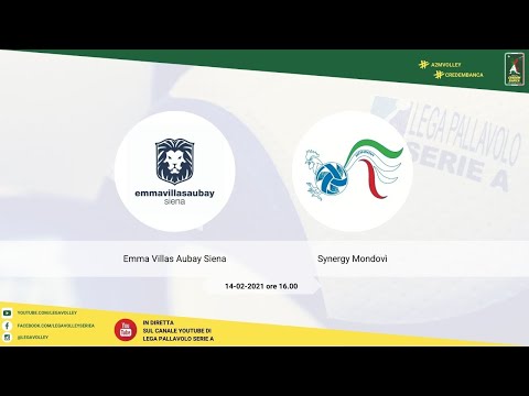 14-02-2021 #A2MVolley:Emma Villas Aubay Siena - Synergy Mondovì