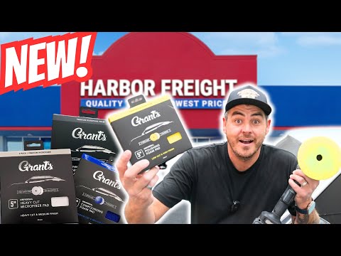 NEW AT HARBOR FREIGHT! Are the New Grant's Polishing pads any good?