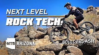 Next Level Double Black MTB Rock Tech! – Boulderdash Trail at Hawes, AZ – Just Ride Ep. 42