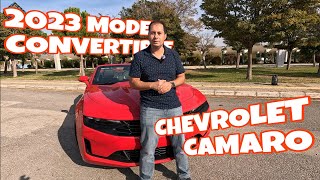 AMERİKAN EFSANESİ 2023 MODEL ÜSTÜ AÇILABİLİR CHEVROLET CAMARO 