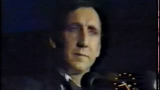 Pete Townshend awards speech circa 1982
