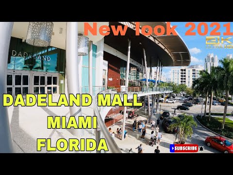 Passeio a pé pelo shopping Dadeland em Miami, Flórida 2021#florida #shopping #miami