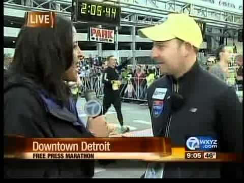 33rd Annual Free Press Marathon takes over Downtown Detroit