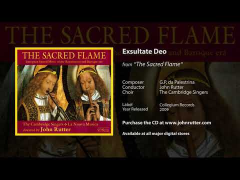 Exsultate Deo - Palestrina, John Rutter, The Cambridge Singers
