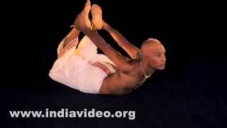 Dhanurasana (The bow pose)
