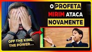 GLAUBER não AGUENTOU reagir ao PROFETA MIRIM | Fala Glauber #4