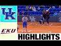 22 Kentucky Vs Eastern Kentucky Highlights NCAA Softball Highlights 2023 College Softball