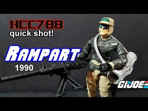 HCC788 quick shot! 1990 RAMPART - Shoreline Defender - G.I. Joe toy!
