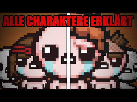 ALL Binding of Isaac Characters Explained!
