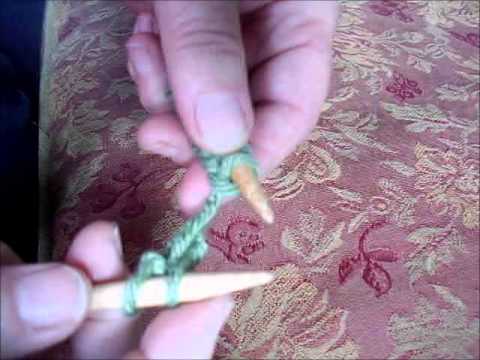 backward loop cast on for hand knitters