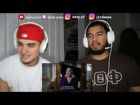 GLORIA GROOVE - LEILÃO (CLIPE OFICIAL) | REACTION