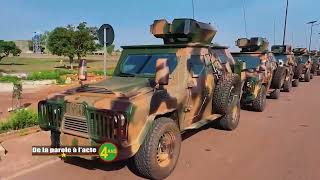 Le serment du Président Ibrahim TRAORÉ prend forme avec des véhicules blindés made in Burkina Faso