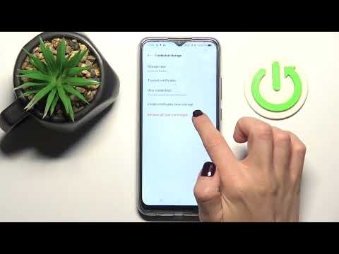 How to Delete All Licenses in REALME C25s – Erase Credentials & Certificates