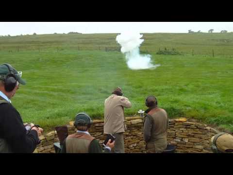 Shooting the exploding rabbit!